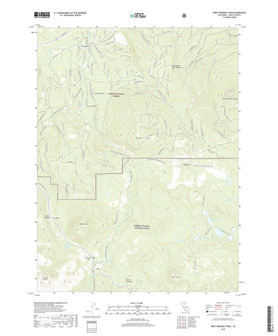 West Prospect Peak, CA (2018, 24000-Scale) Preview 1
