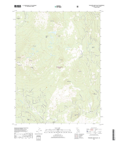Thousand Lakes Valley, CA (2018, 24000-Scale) Preview 1