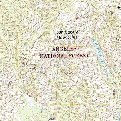 Waterman Mountain, CA (2018, 24000-Scale) Preview 2