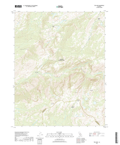 Ten Lakes, CA (2018, 24000-Scale) Preview 1
