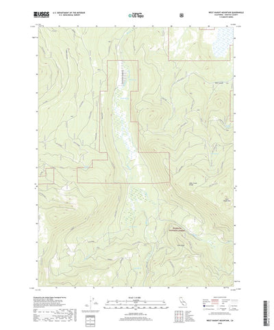West Haight Mountain, CA (2018, 24000-Scale) Preview 1