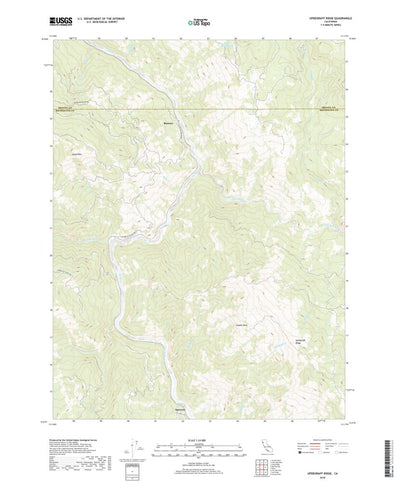 Updegraff Ridge, CA (2018, 24000-Scale) Preview 1