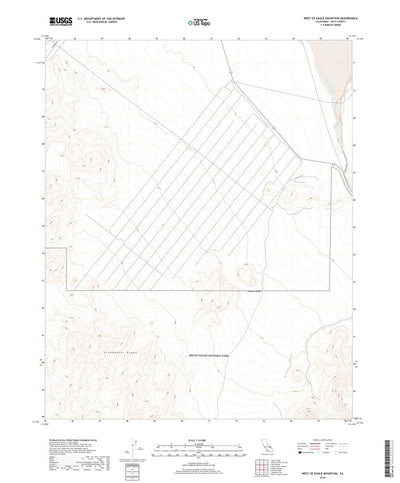 West of Eagle Mountain, CA (2018, 24000-Scale) Preview 1