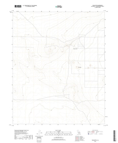 The Buttes, CA (2018, 24000-Scale) Preview 1