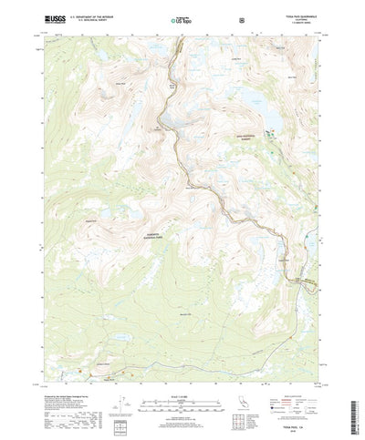 Tioga Pass, CA (2018, 24000-Scale) Preview 1