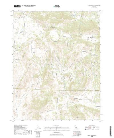 Tucker Mountain, CA (2018, 24000-Scale) Preview 1