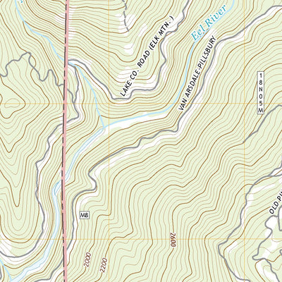 Van Arsdale Reservoir, CA (2018, 24000-Scale) Preview 3