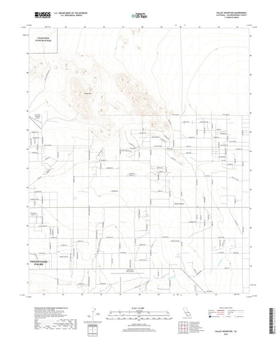 Valley Mountain, CA (2018, 24000-Scale) Preview 1