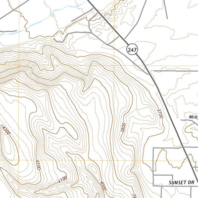 Yucca Valley North, CA (2018, 24000-Scale) Preview 2