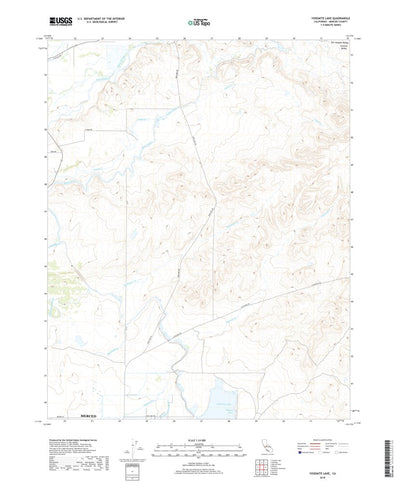 Yosemite Lake, CA (2018, 24000-Scale) Preview 1