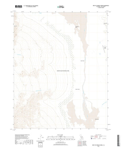 West of Furnace Creek, CA (2018, 24000-Scale) Preview 1