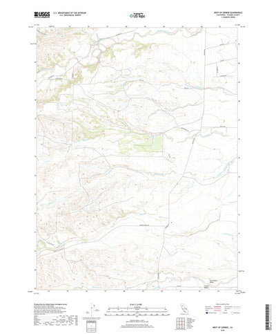 West of Gerber, CA (2018, 24000-Scale) Preview 1