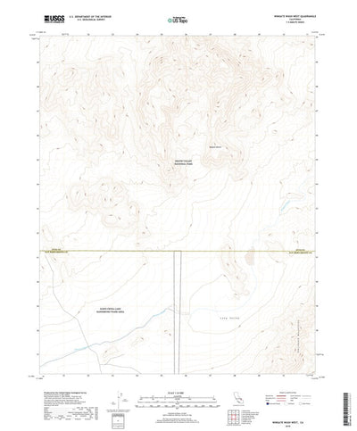Wingate Wash West, CA (2018, 24000-Scale) Preview 1