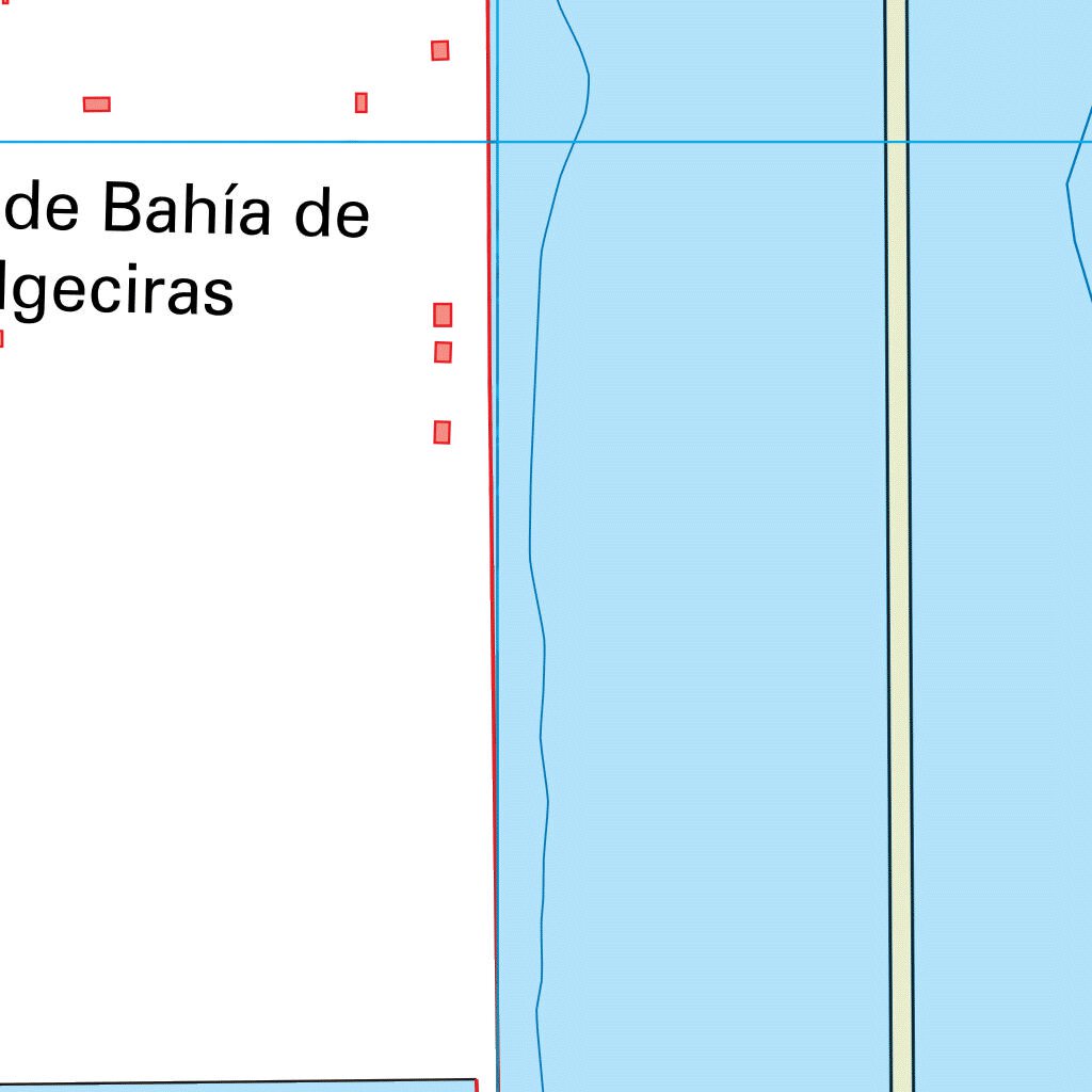 Algeciras (1078-1) Map by Instituto Geografico Nacional de Espana ...