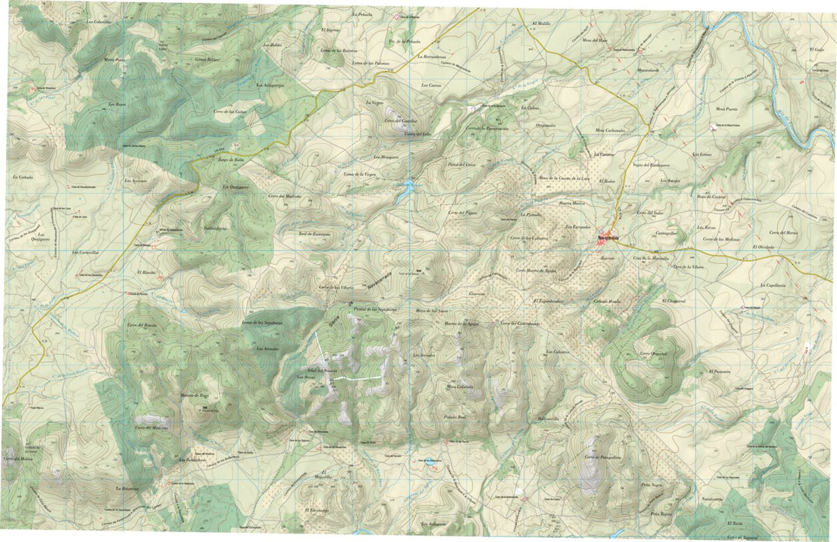 Navacerrada (0809-1) Map by Instituto Geografico Nacional de Espana ...