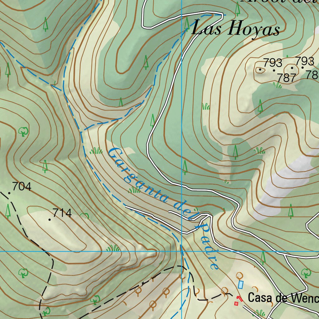 Navacerrada (0809-1) Map by Instituto Geografico Nacional de Espana ...