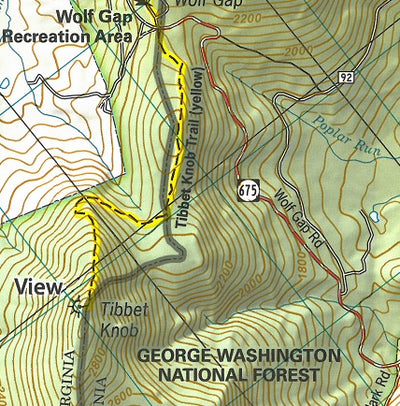 Hike 37: Big Schloss & Tibbet Knob in the George Washington & Jefferson National Forest