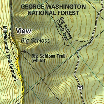 Hike 37: Big Schloss & Tibbet Knob in the George Washington & Jefferson National Forest
