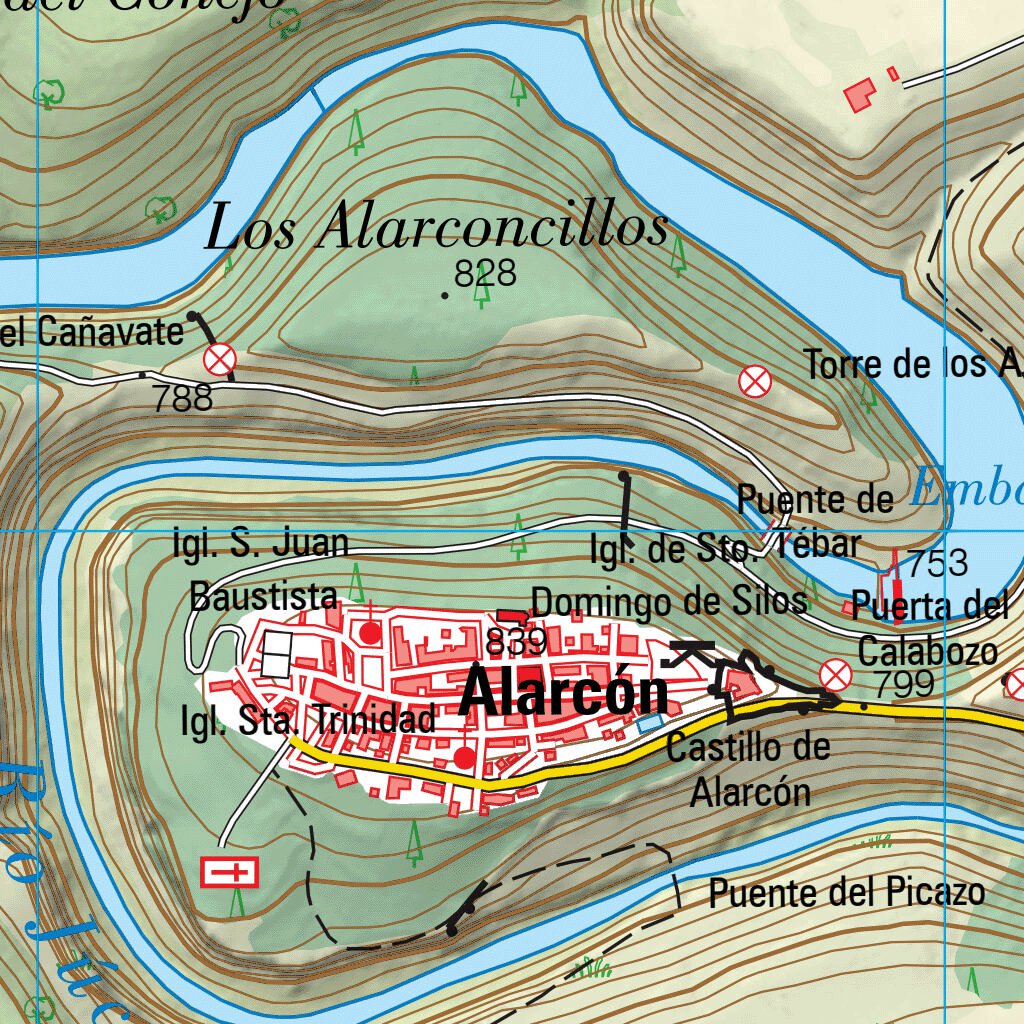 Alarcón (0691-3) Map by Instituto Geografico Nacional de Espana ...