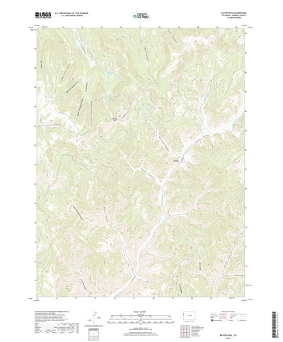 Baxter Pass, CO (2019, 24000-Scale) Preview 1