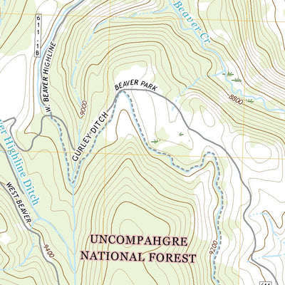 Beaver Park, CO (2019, 24000-Scale) Preview 3