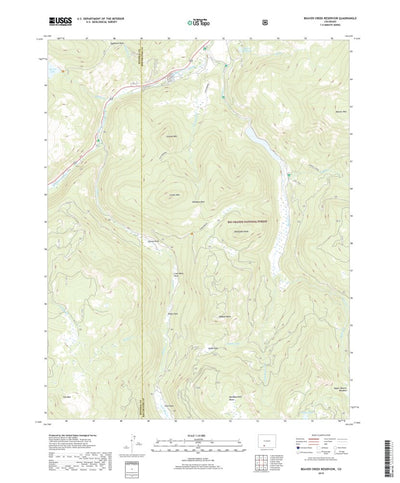 Beaver Creek Reservoir, CO (2019, 24000-Scale) Preview 1