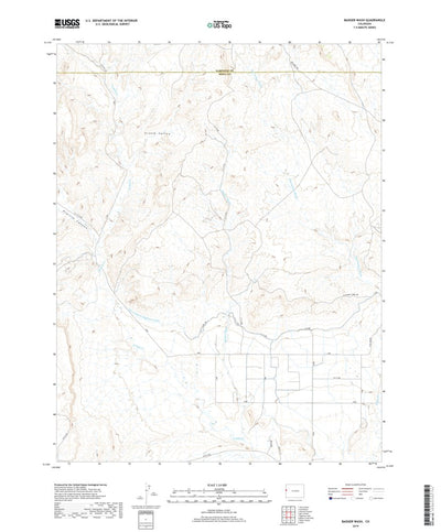 Badger Wash, CO (2019, 24000-Scale) Preview 1