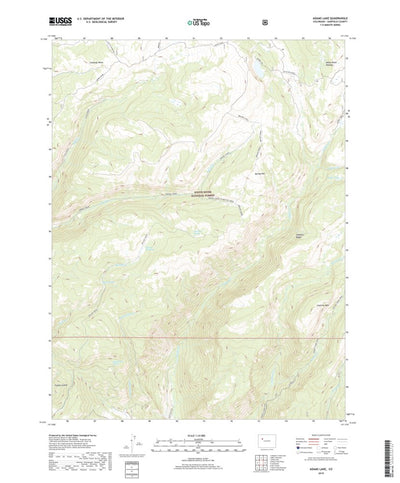 Adams Lake, CO (2019, 24000-Scale) Preview 1