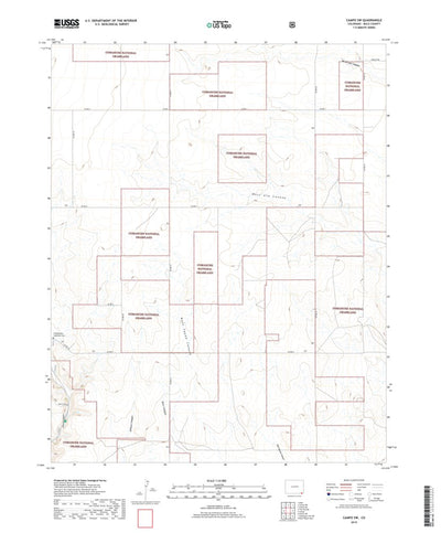 Campo SW, CO (2019, 24000-Scale) Preview 1