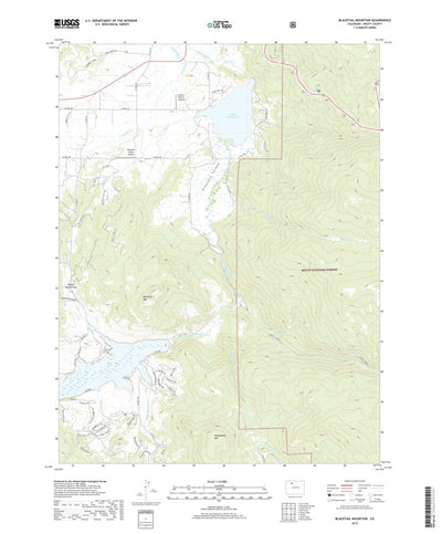 Blacktail Mountain, CO (2019, 24000-Scale) Preview 1