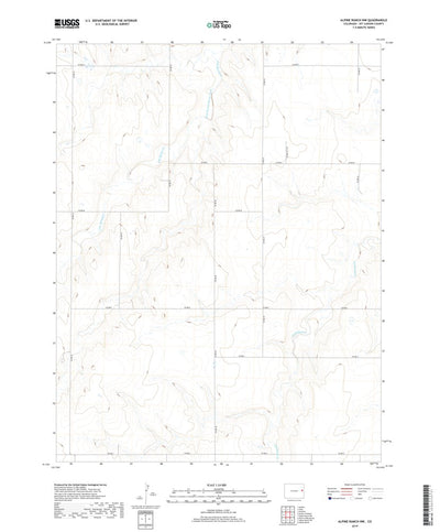 Alpine Ranch NW, CO (2019, 24000-Scale) Preview 1