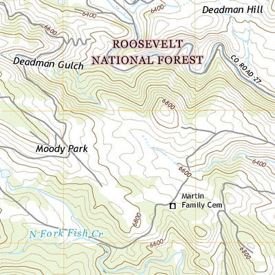 Buckhorn Mountain, CO (2019, 24000-Scale) Preview 2