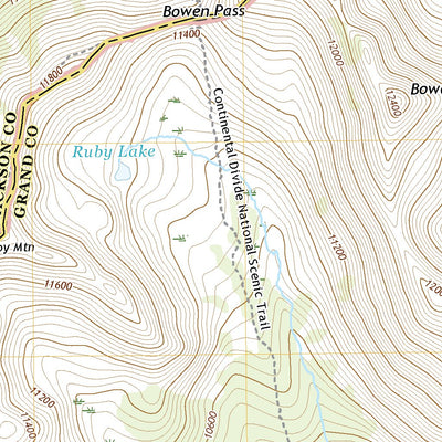 Bowen Mountain, CO (2019, 24000-Scale) Preview 3