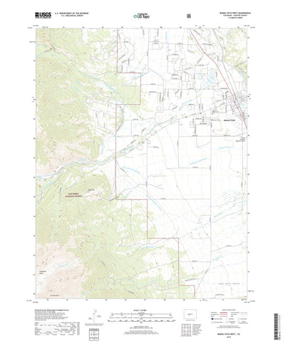 Buena Vista West, CO (2019, 24000-Scale) Preview 1