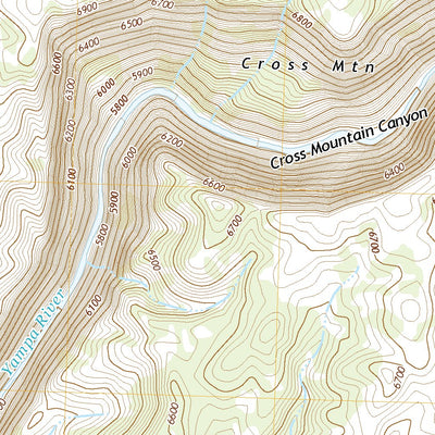 Cross Mountain Canyon, CO (2019, 24000-Scale) Preview 3
