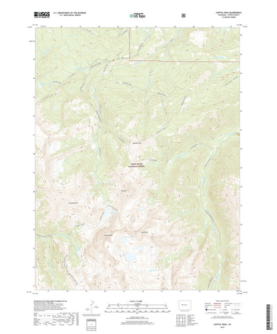 Capitol Peak, CO (2019, 24000-Scale) Preview 1