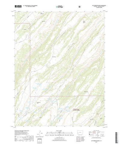 Cottonwood Basin, CO (2019, 24000-Scale) Preview 1