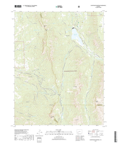 Courthouse Mountain, CO (2019, 24000-Scale) Preview 1