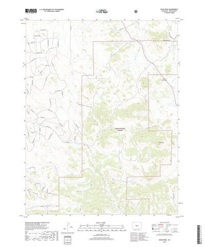 Dicks Peak, CO (2019, 24000-Scale) Preview 1