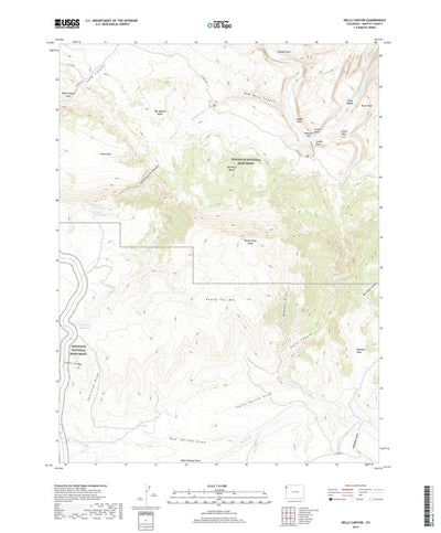 Hells Canyon, CO (2019, 24000-Scale) Preview 1