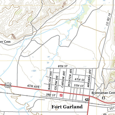 Fort Garland, CO (2019, 24000-Scale) Preview 2