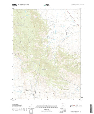 Independence Mountain, CO (2019, 24000-Scale) Preview 1