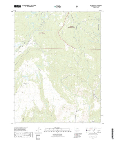 Gray Reservoir, CO (2019, 24000-Scale) Preview 1