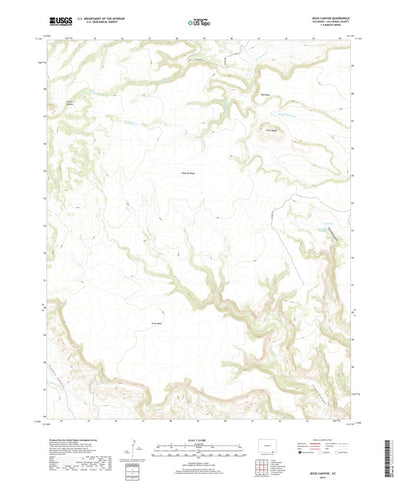 Jesus Canyon, CO (2019, 24000-Scale) Preview 1