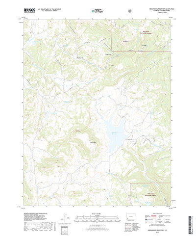 Groundhog Reservoir, CO (2019, 24000-Scale) Preview 1