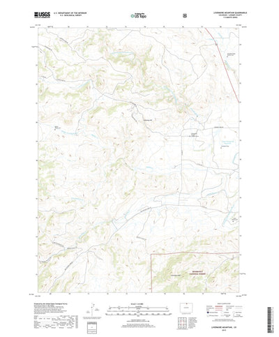 Livermore Mountain, CO (2019, 24000-Scale) Preview 1