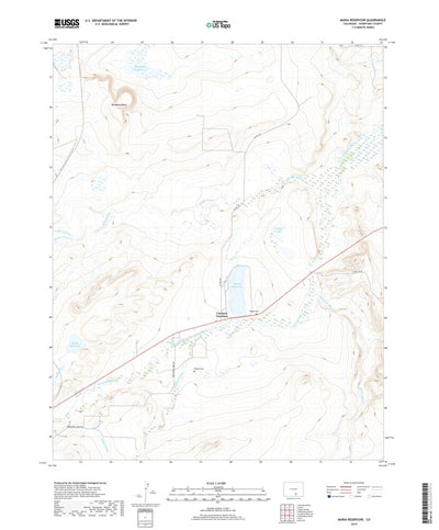 Maria Reservoir, CO (2019, 24000-Scale) Preview 1