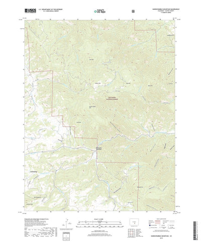 Hardscrabble Mountain, CO (2019, 24000-Scale) Preview 1