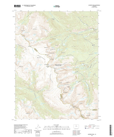 McHenrys Peak, CO (2019, 24000-Scale) Preview 1