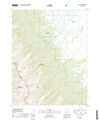 Horn Peak, CO (2019, 24000-Scale) Preview 1